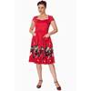 Dancing Days - Vanity Longue robe - Rouge Product image
